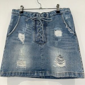 Denim Mini Skirt Size 34